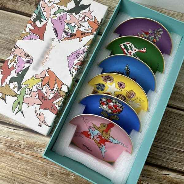 Six-Piece Gift-Giving Goods Color Dessert Afternoon Tea Snack Creative Bone Spitting Plate Tableware B5