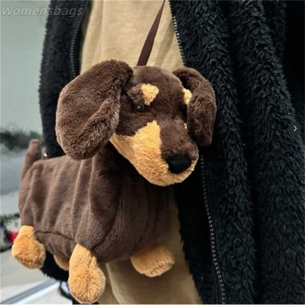 2026 of High Version Otto Sausage Dog Plush Cute Cartoon Doll Bag Toy Domestic jellyscat Plush Online 50% off sale