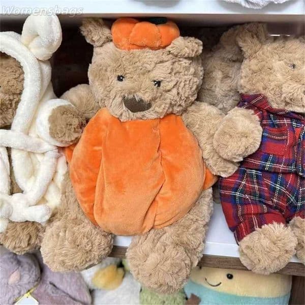 2026 of UK Nip Halloween Barcelona Bear Pumpkin Bear Cute Toy Gift jellyscat 70% off Clearance Sale