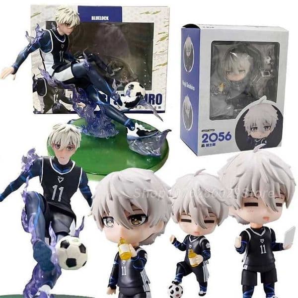 18cm Bluelock Seishiro Nagi Anime Figure 2056 LookUp Blue Lock Nagi Seishirou Action Figure Game Collectible Model Toys Gift 50% off sale