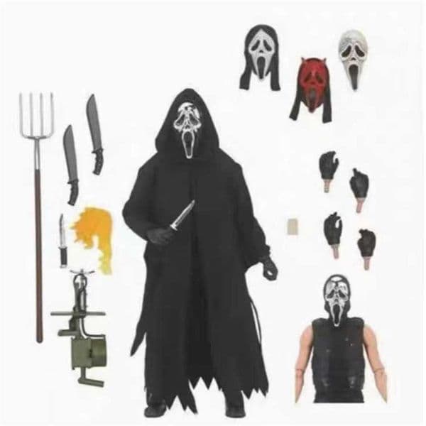 NECA Scream Ghostface Killer Deluxe Edition 7inch Action Figure 70% off Clearance Sale