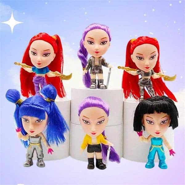 Kpop Hunter Devil Rumi Zoe Mira anime polyvinyl chloride character collection desktop trinkets Childrens collectibles 100% Genuine sale