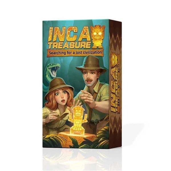 2026 Inca Treasure seaarching for lost civilization Board game 3-8 playerAges14Leisure family gathering table games 50% off sale