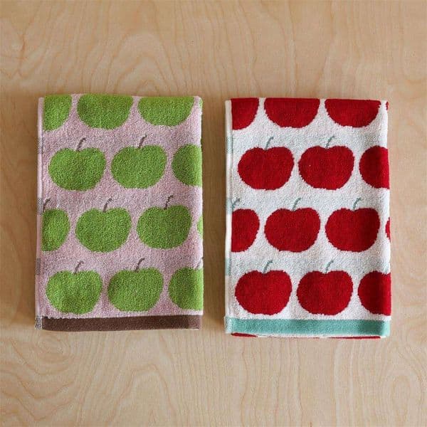 Cute Fruit Series Combed Cotton 3D Yarn-Dyed Jacquard Class A Absorbent Face Bath Towel