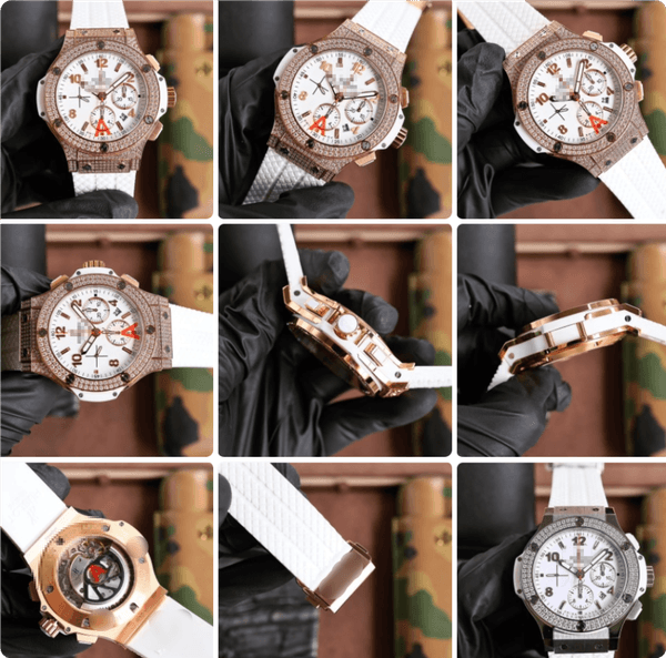 HL BIG luxury watch designer brand Gold automatic Watch Iced out Waterproof ARF Factory PRX 007 moissanite watch vvs BOX 581