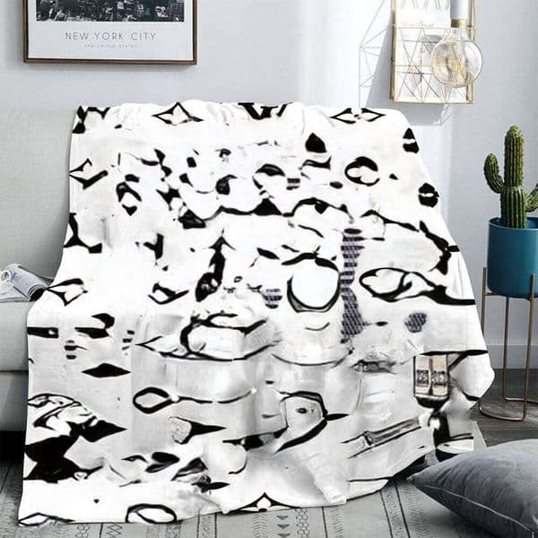 Internet Celebrity Special Nap New Cheap Machine Washable Fashion Personalized Throw Blanket Printed Trendy Style B5