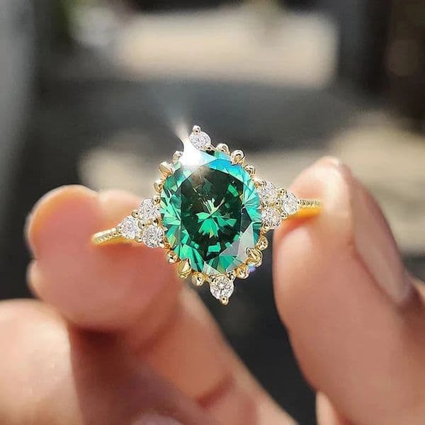 Jewelry for women New Fashion luxury High-End Women French Retro Hot-Selling Light Luxury Versatile Luxurious Index Finger Ring Wholesale