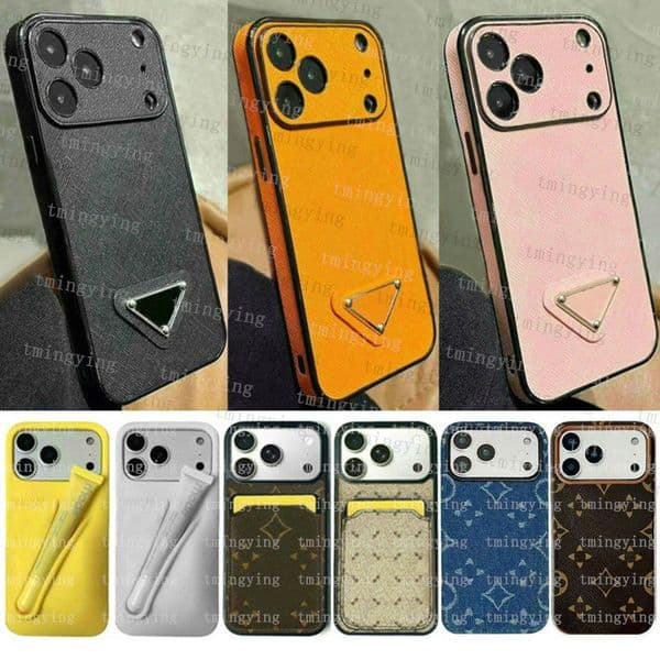 Phone Designer Luxury Denim Wallet Cases for Apple iPhone 17 Pro Max 16 15 14 13 ProMax Leather Card Holder Cover iPhone17 Silicone lip gloss Soft Case