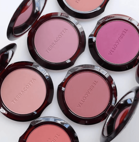Brand TERRACOTTA Blusher Dish Repair 5g Earthy Orange Slightly Golden Shiny Light Nude Color Delicate Lasting Skin Melting Daily Color 6 colors Face Cheek Cosmetics