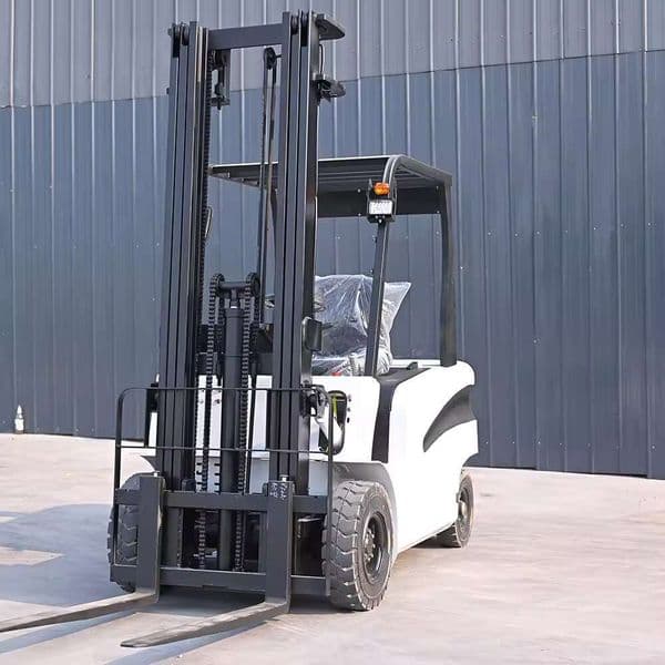 Efficient Lithium Electric Forklift 3 Ton Payload Zero Maintenance Battery System Battery Powered Lift Truck For Food Production Line