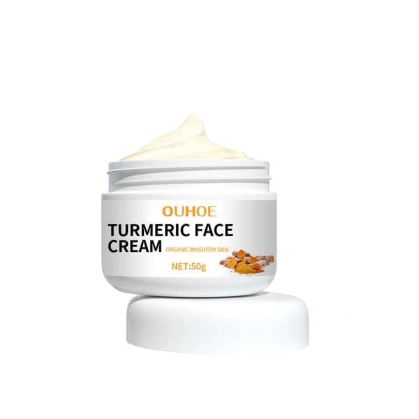 OUHOE Turmeric Fade Fine Lines Spots Hydrating Anti-Wrinkle Face Cream