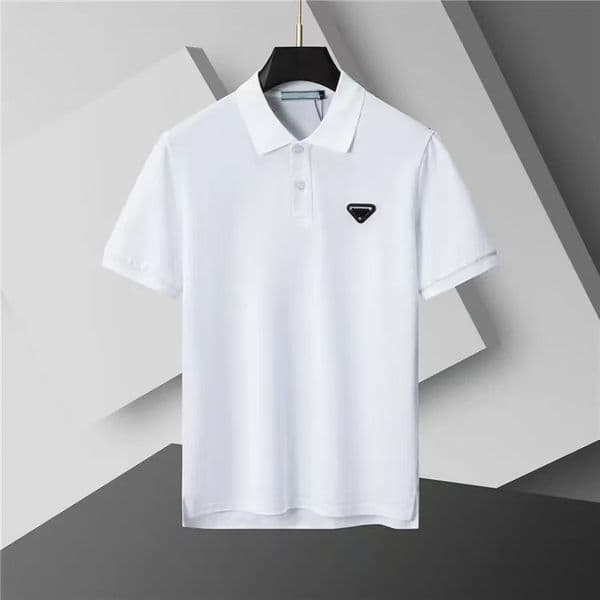 Summer Brand Clothing Luxury Designer Polo Shirt Mens Casual Fashion Letter T-shirt High Street Men Polos Shirts M-3XL