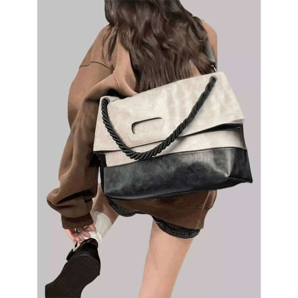CGCBAG 2024 New Designer Luxury Women Tote Casual Lage Capacity Shoulder High Quality PU Leather Female Crossbody Bag