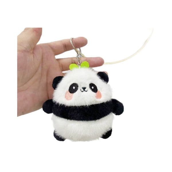 Cute Little Panda Plush Pendant Cartoon Doll Toy Bag Pendant Doll Keychain Doll Giant Panda