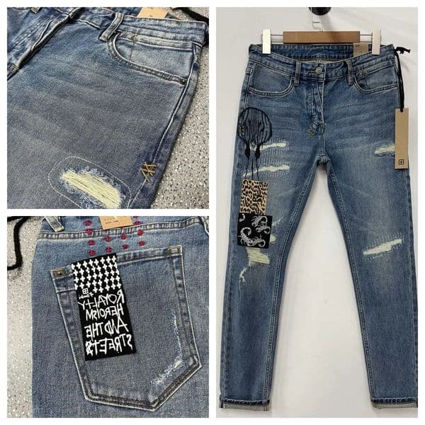 2025 new style Ksubi jean denim jeans Mens short pant Men pants Clothing Tight Skinny Rise Elastic Jeans Designer Fashion 28-40size 02 9a 66 24d acd dad
