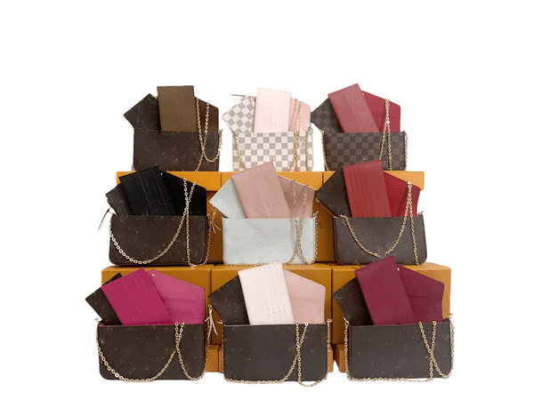 26 designer wallets, women's leather bags, luxury coin long handbag pendants, passport keychains, coin wallets, 111 fashionable handbag