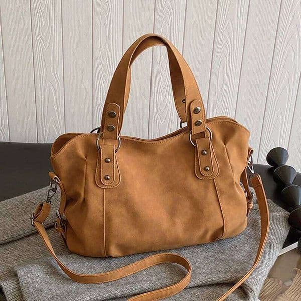 Women's Retro Large Capacity Shoulder Autumn and Winter Simple Fashion Handbag Commuting Shopping High-quality Armpit Bag