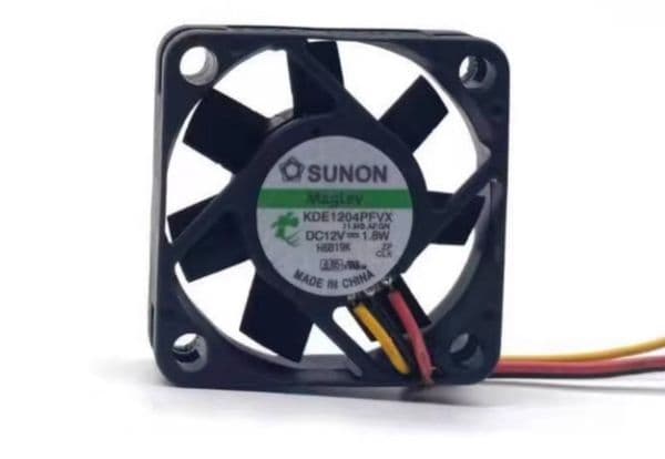 Original SUNON 4010 KDE1204PFVX DC12V 1.8W 3-wire 4CM Silent Fan