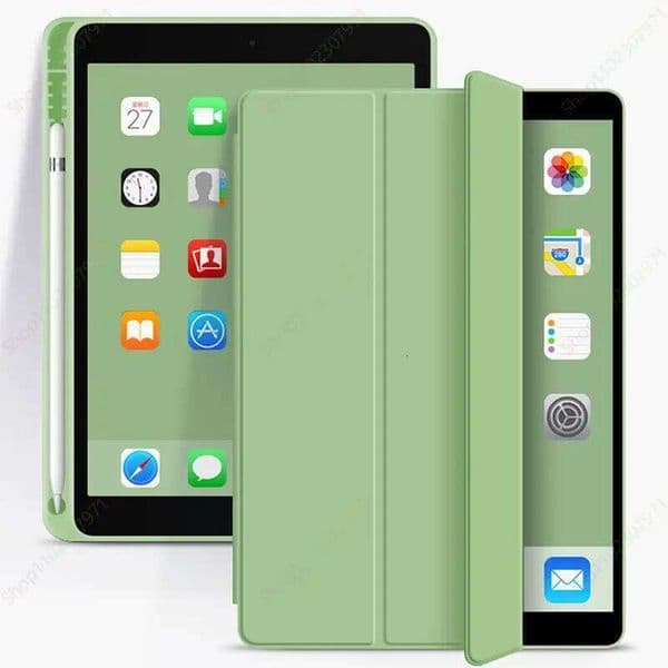 Funda New 9th with Pencil Holder 10.2 inch iPad 9 8 7 Trifold Stand Smart Case for ipad air 5th generation H260131