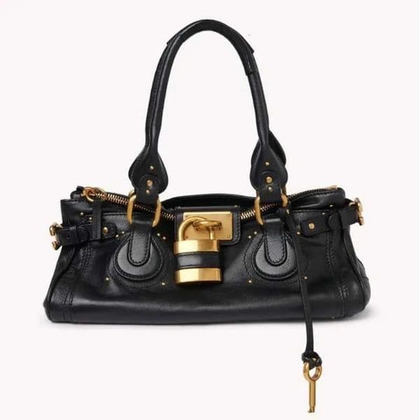 Designer Tote Bag Vintage Lock Classic Large Capacity Cmuting Shoder Bag Fiable East W Top Handle Handbag