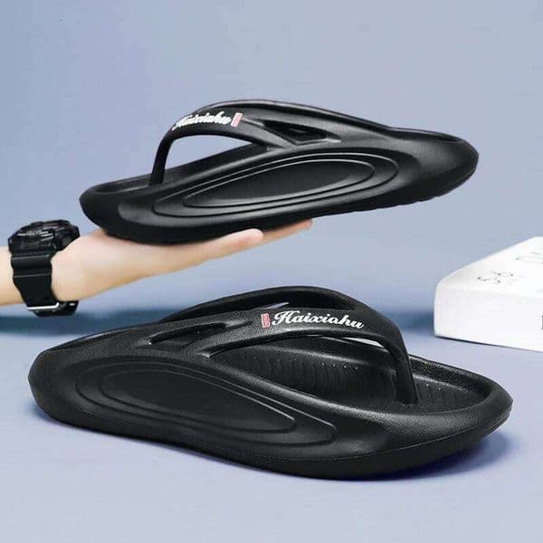 EVA 2025 Summer New Fashion Flip-flops Non-slip Soft Sole Slippers Men