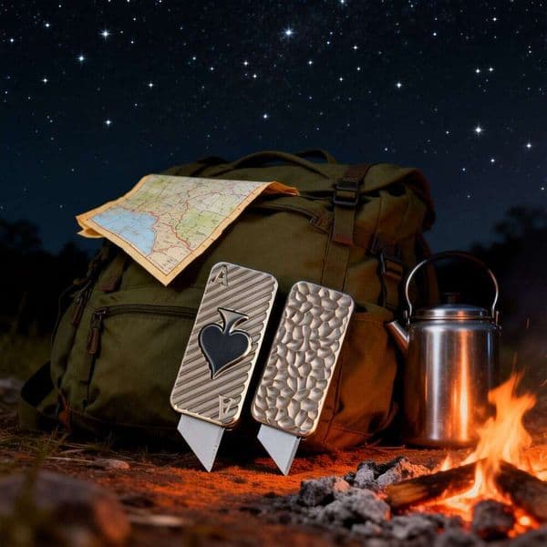 Jefrey Collins Aviation aluminum alloy stress-relief finger cutter, portable convenient camping and outdoor use, small knife for opening packages