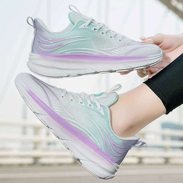 2026 Spring & Autumn Women's Mesh Running Shoes, Lightweight Breathable Non-Slip Durable Casual Athletic Shoes