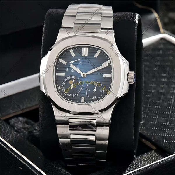 AAA Mens 5711 Nautilius Watch Top Quality Luxury Designer Patekes Philipeity Watch Man Watch Woman Watch Chronoscope Quartz Mechanical Automatic Watch Box Gift 91f