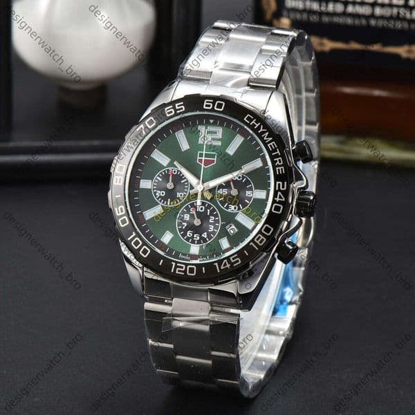 AAA Mens Tagness Heuererness Watch F1 Carrrera Watch Luxury Designer Watch Man Watch Woman Watch Lady Chronograph Top Quality Quartz Mechanical Automatic Watch 8ae