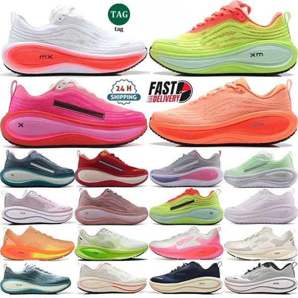 Vomeros 18 Plus top-tier running shoes men women thick sole ultralight sneakers outdoors comfortable designer sports shoes triple black white gray trainers