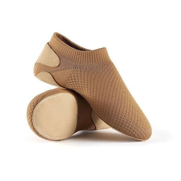Women Breathable Ballet Jazz Soft Sole Professional Sneakers Ballroom Practice Salsa Flat Dance Shoes