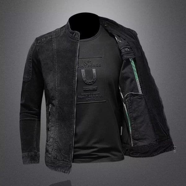 Trendy Nd Verstile Spring New Jcket For Teengers With Designer Jacket Stylish Nd Fshionble Vibe Stndup Collr Biker Style Nd Csul Vibe