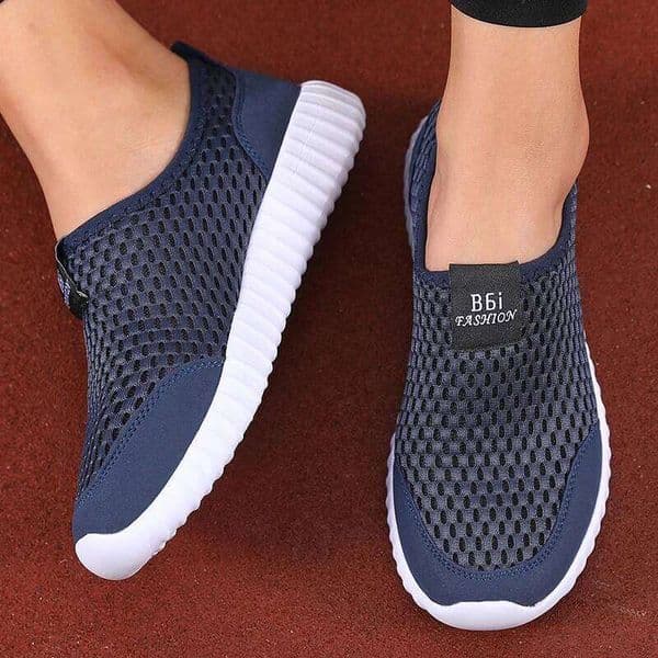 Summer Women's Sneakers Breathable Mesh Men Casual Fashion Minimalist Design Lightweight Comfortable Outdoor Walking Shoes