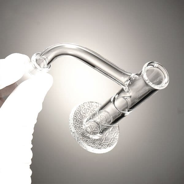 Pro-series Full Weld Long Tube Spinner Blender Quartz Banger Terp Slurper 10mm 14mm Fitting for Bongs Water Pipes Smoking Accessories