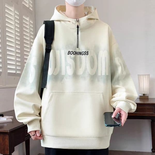 Trendy Designer Pants Fashionable Versatile Artistic New Japanese-style Casual And Simple Sweatshirt Stylish And Popular On Instagram And In Harajuku