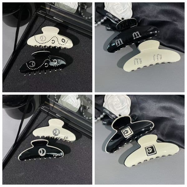 Luxury Hair Clip Color Vintage Style Shark Hair Clips Classic Trendy Hair Jewelry Girl Friend Gift Face Washing Makeup Hair Clamps