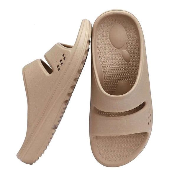 KIDMI New Orthopedic Women Soft Light Men Cloud Slippers Indoor Shower Non-Slip Comfort Home Shoes