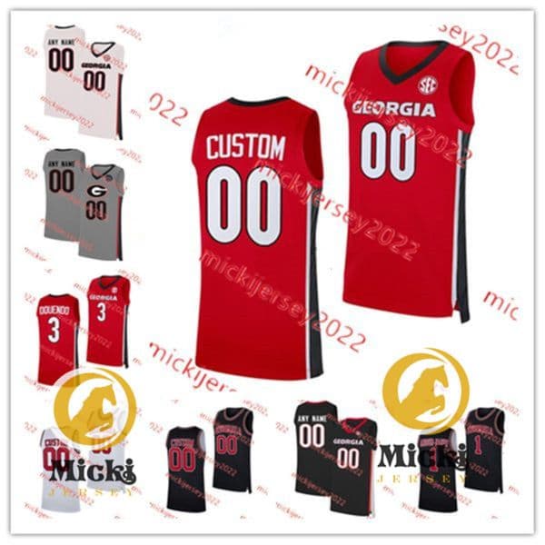 Jordyn Kee Georgia Basketball Jersey Jackson McVey 5AAnthony Edwards Nicolas Claxton Mardrez McBride Brandon KlatskyJaden Newell Georgia Jerseys Stitched