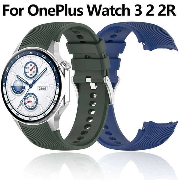 Original Silicone Band OnePlus 3 2 2R No Gaps Bracelet Replaceable Watchband Correa for Watch X2 X Accessories H260305