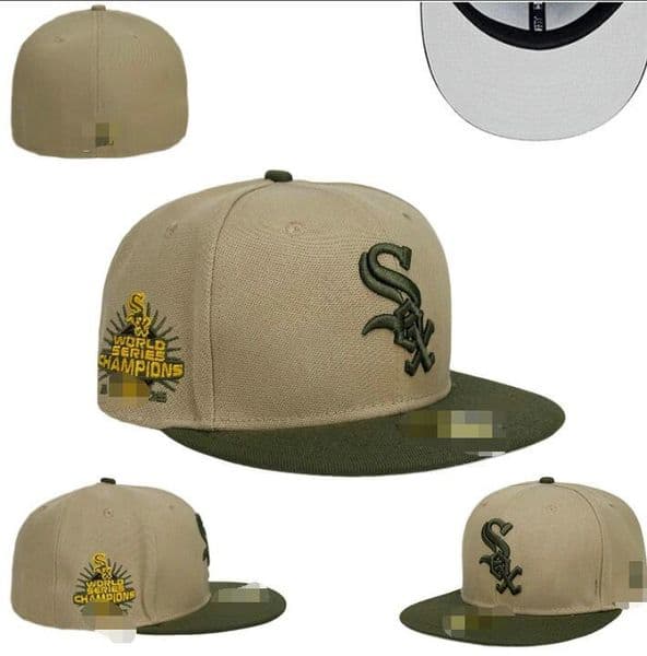 2026 Baseball White Sox Champs Mens Baseball Team 2025 World Series Champions Full Closed Caps Summer Letter Bone Size caps Casual Sport Flat Fitted Hats s10