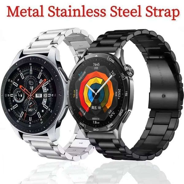 20mm 22mm Metal GT/2/3/4/GT5/GT6 Pro 46mm Stainless Steel Wristband for Galaxy Watch 5/6/7 Strap H260305