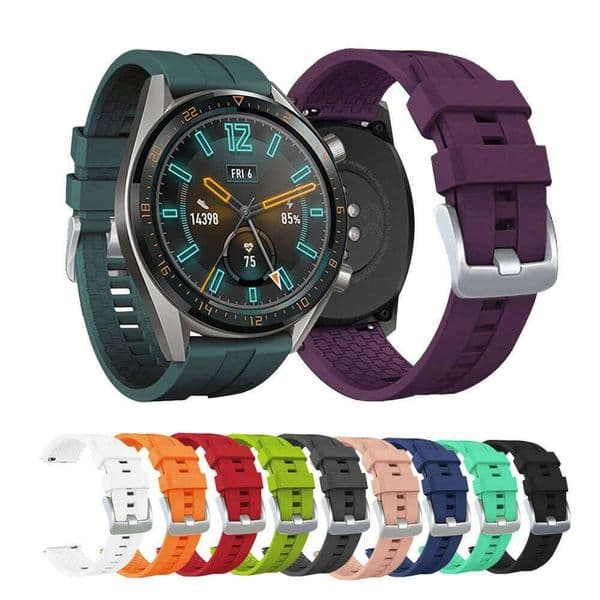 22mm Silicone Strap GT4 Band Bracelet For Watch 4 GT3 GT2 GT 3 2 Pro 46mm Watchband H260305