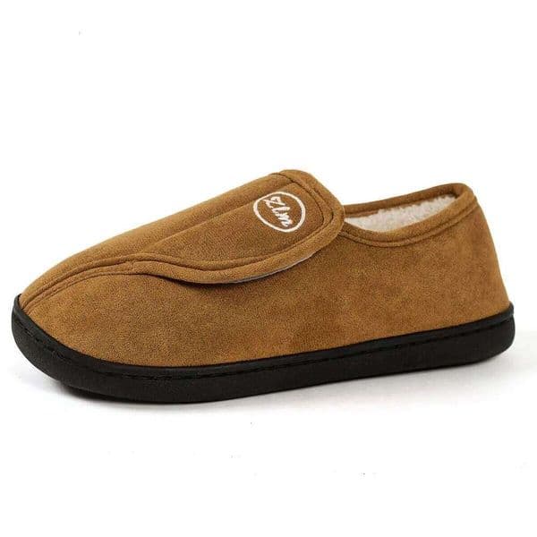 Litfun Winter Warm Slippers For Women Men Outdoor Anti-slip Faux Fur Cotton Indoor Soft Cozy Plush Flat House Shoes
