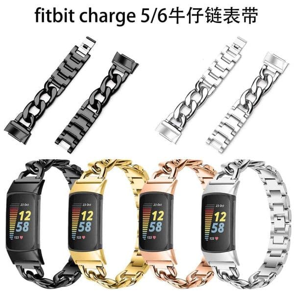 Strap for Charge 6 and 5 Metal Adjustable Wristband Band Accessories H260305