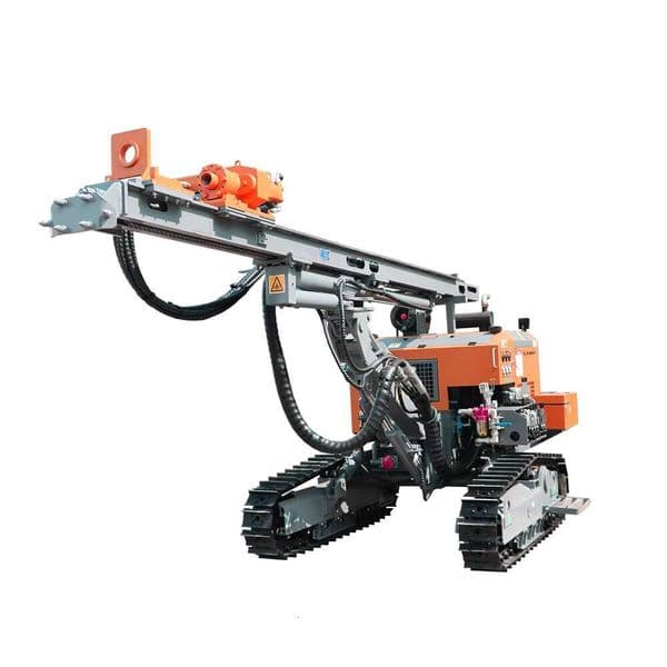 Underground hydraulic rock detection drilling type deep-hole blasting drilling machine