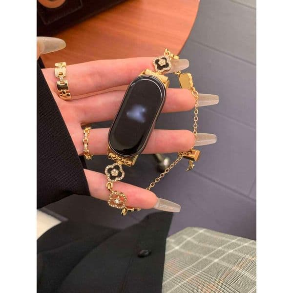 four leaf clover metal For Band 9/8/NFC 8 9 strap H260305