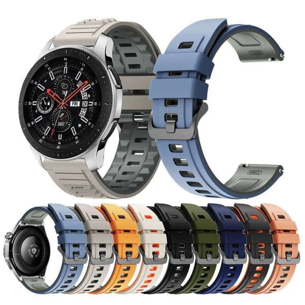 Galaxy Watch 3 45mm Silicone Band 22mm Bracelets Correa For Gear S3 Classic and Frontier Replacement Strap H260305