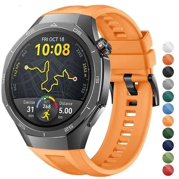 Silicone Strap GT6/6Pro Watchband Bracelet For Watch GT5/5Pro 46mm Smartwatch Wristband Accessories H260305