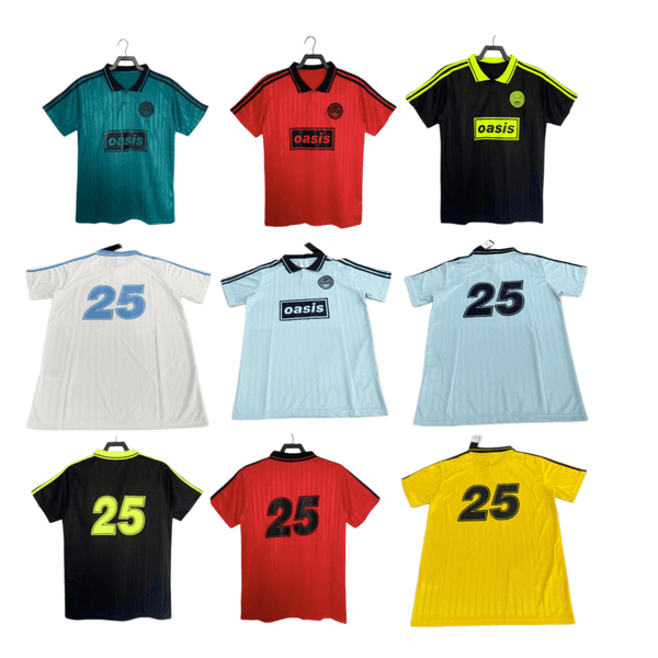2025 2026 Oasis jersey Season 135th Anniversary Football Jersey Shirts Kit 25 26 Fontaines Dc BLACK GUINNESS TOUR JACQUARD Ireland Soccer shirt