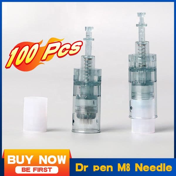 Hot Genuine Original genuine Round 3D 5D Nano dr pen m8 instrument consumables 11 16 24 36 42 pin three buckle anti backflow lifting and firming acne scars stretch marks